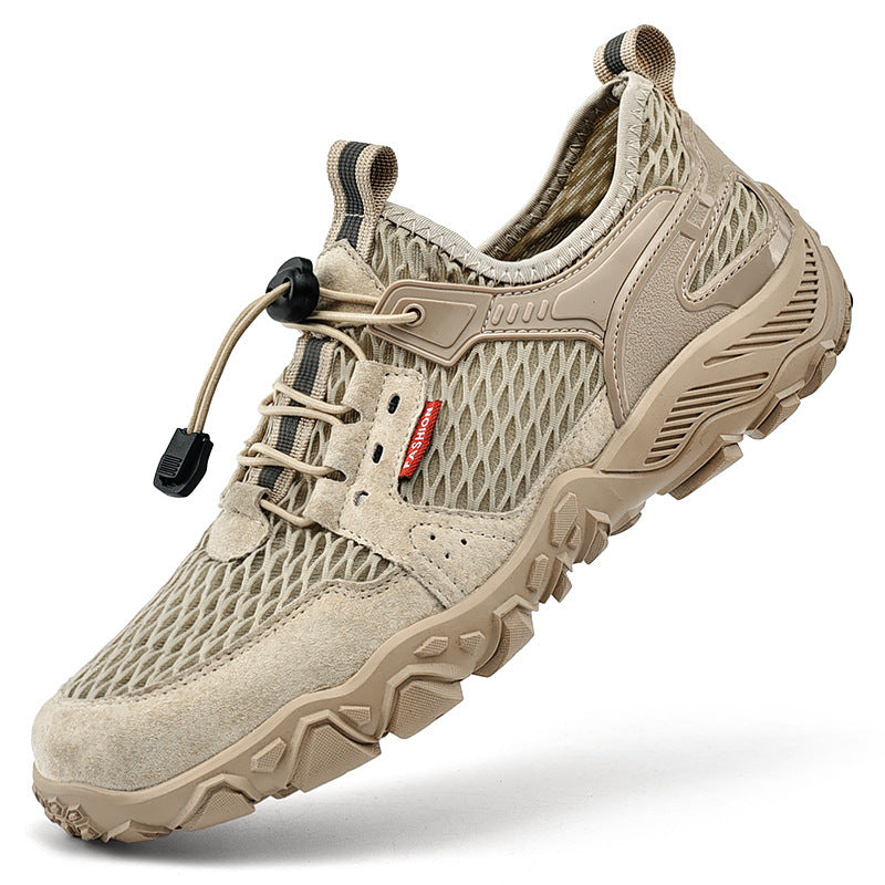 Outdoor Mesh Surface Hiking Shoes