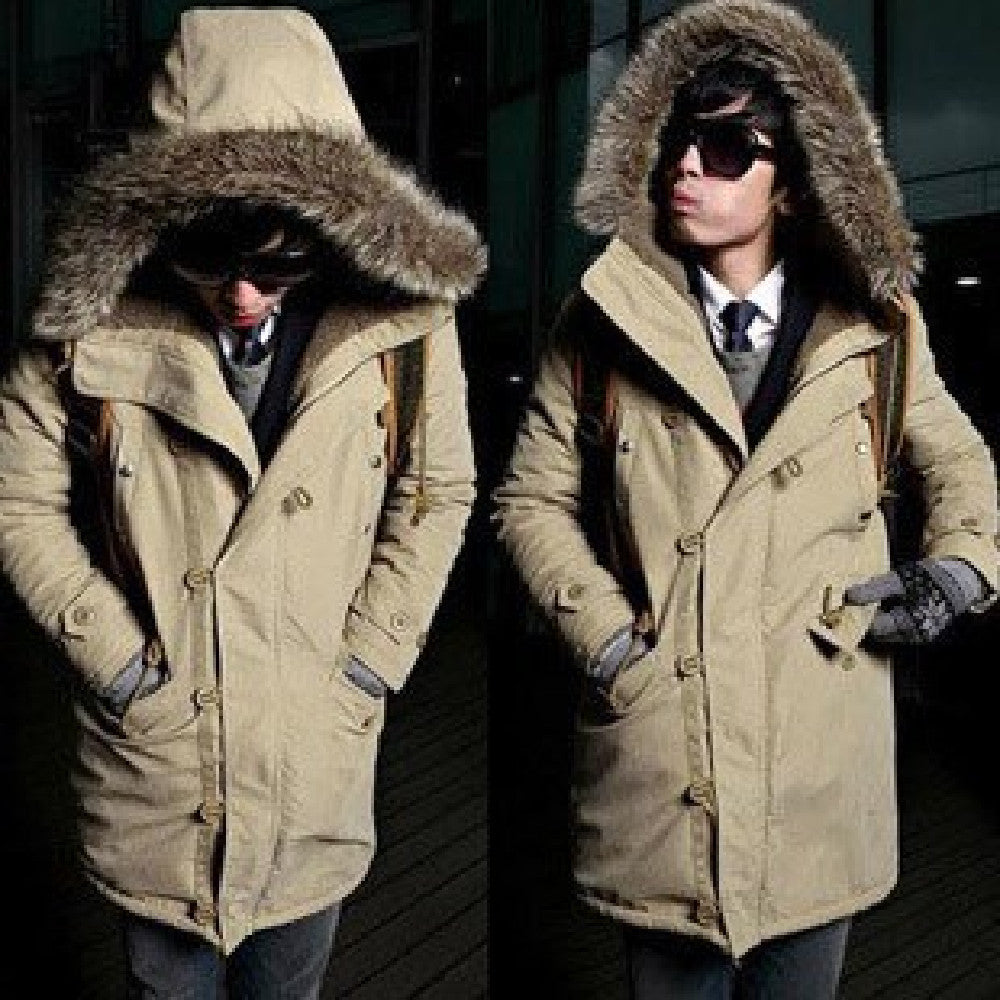 Men's Warm Overcoat Winter Coat