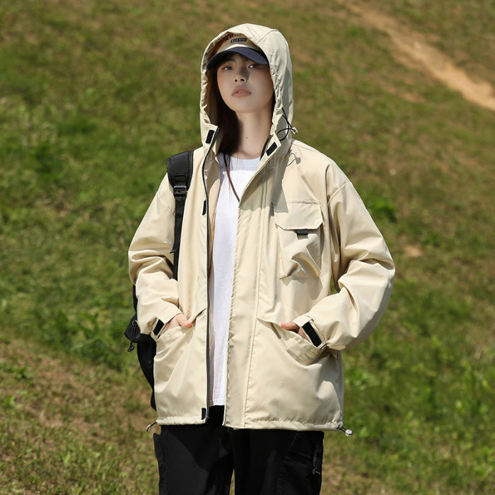 Men's Shell Jacket Cargo Jacket