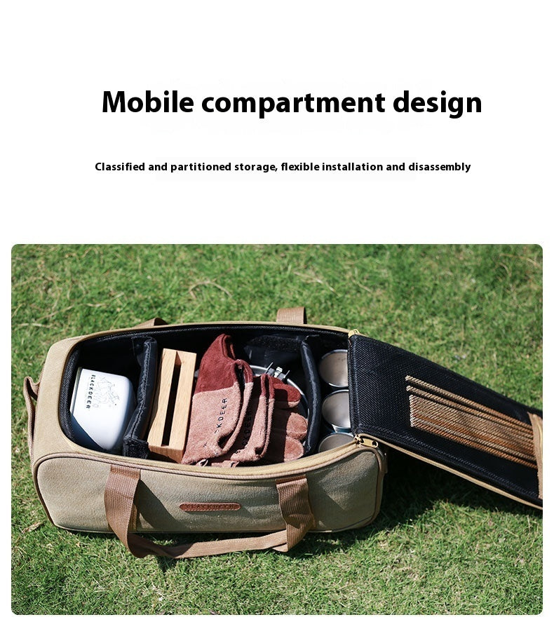 Tank Stove Cookware Kitchenware Picnic Bag