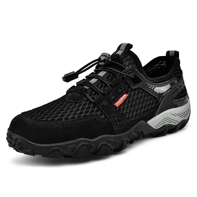 Outdoor Mesh Surface Hiking Shoes