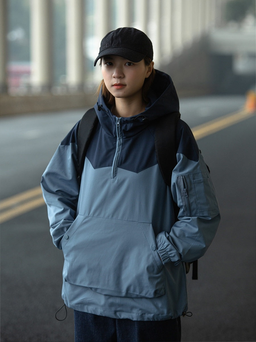 Tooling Hooded Pullover Jacket