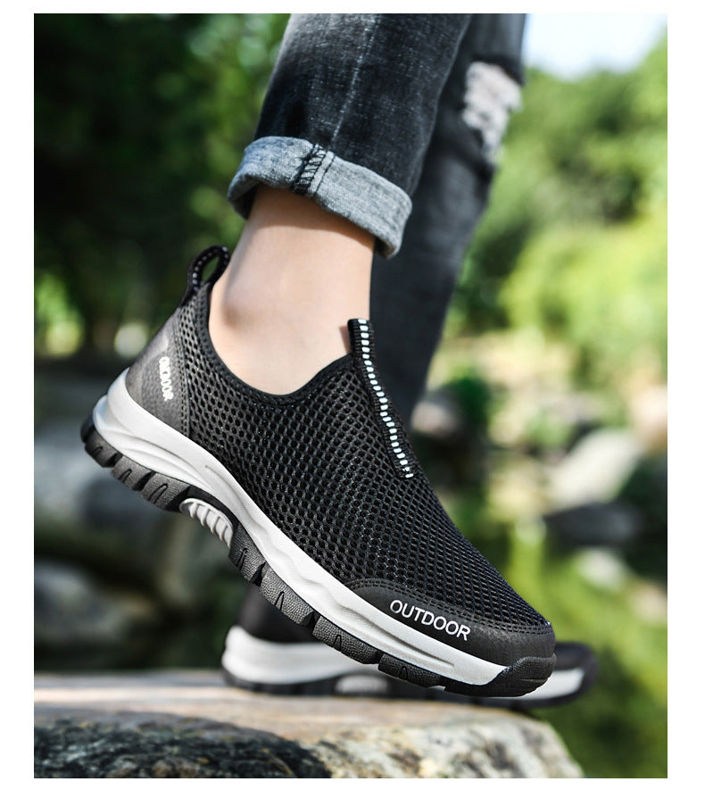 Hollow Fashion Slip-on Lazy Shoes