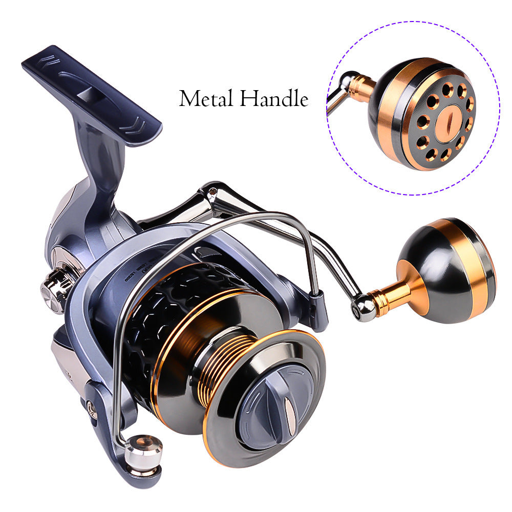 Fishing Wheel Full Metal Thread Cup