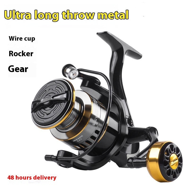 Spinning Reel Telescopic Fishing Rod Tossing