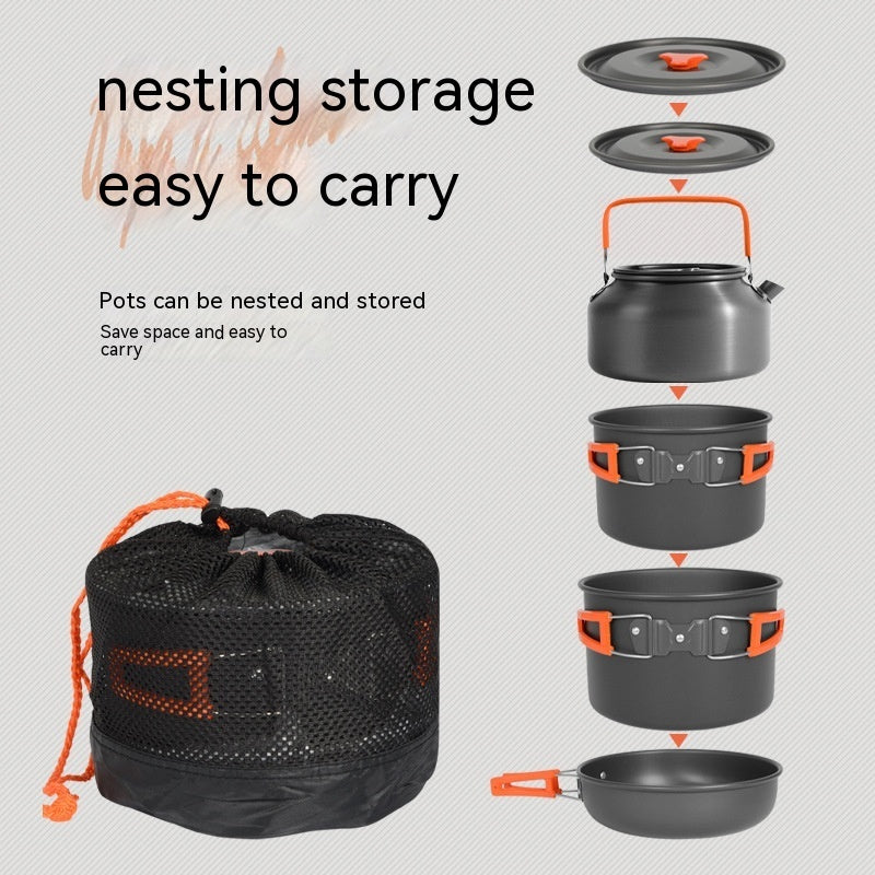 Multi-person Camping Picnic Pot Portable Mixed Pot