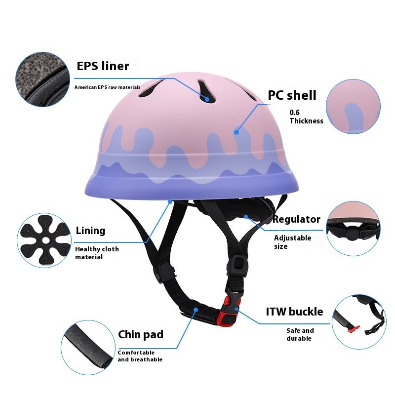 Children's Anti-collision Riding Helmet