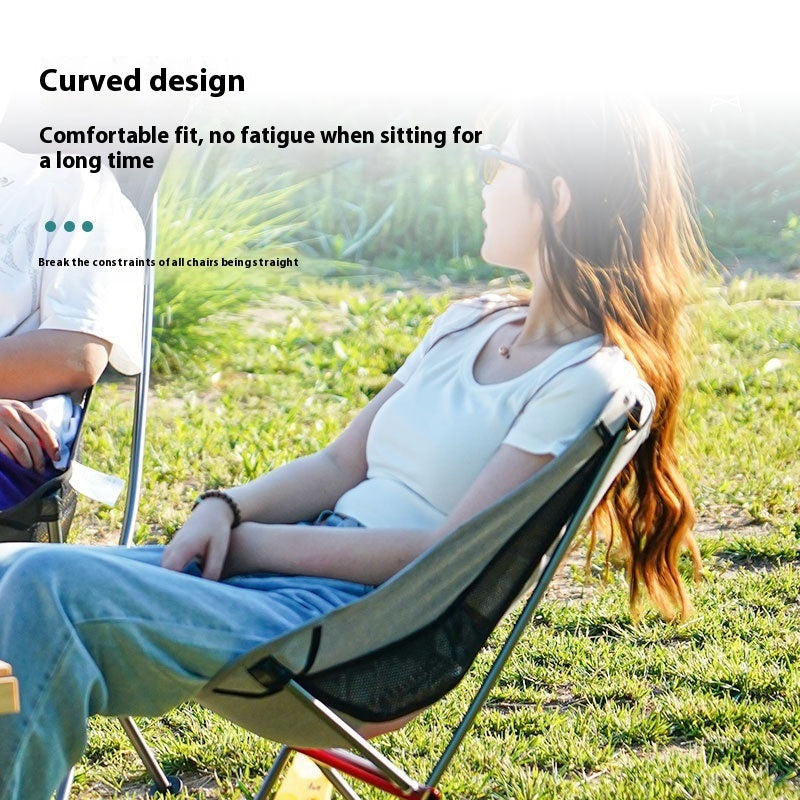 Portable Alloy Outdoor Camping Leisure Chair