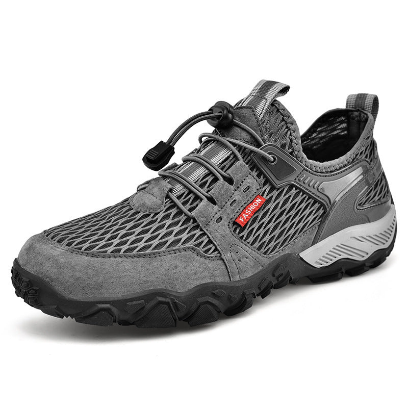 Outdoor Mesh Surface Hiking Shoes