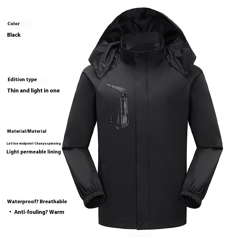 Shell Jacket Work Clothes