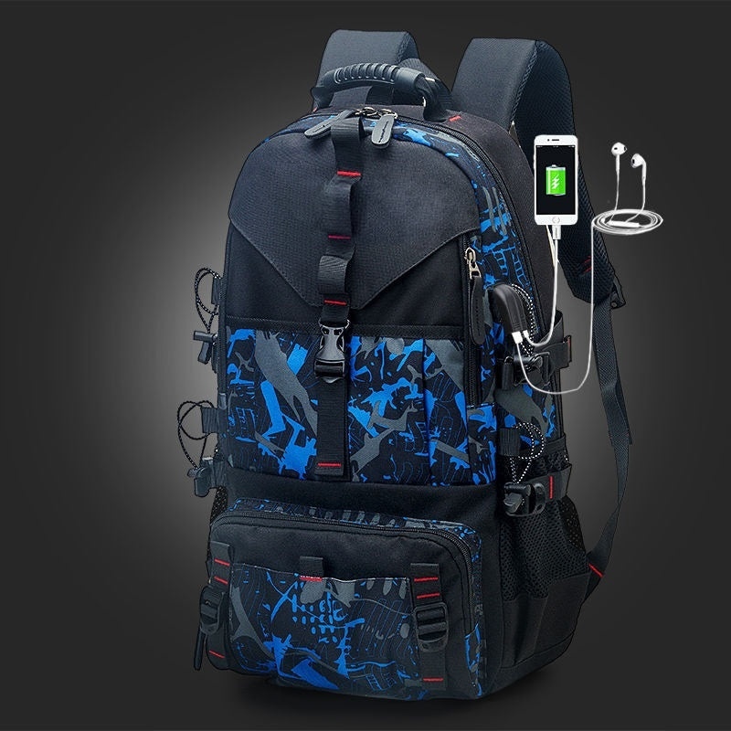 Men's Waterproof Oxford Cloth Backpack
