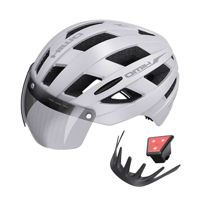 Ride Helmet Commuter Battery Bicycle