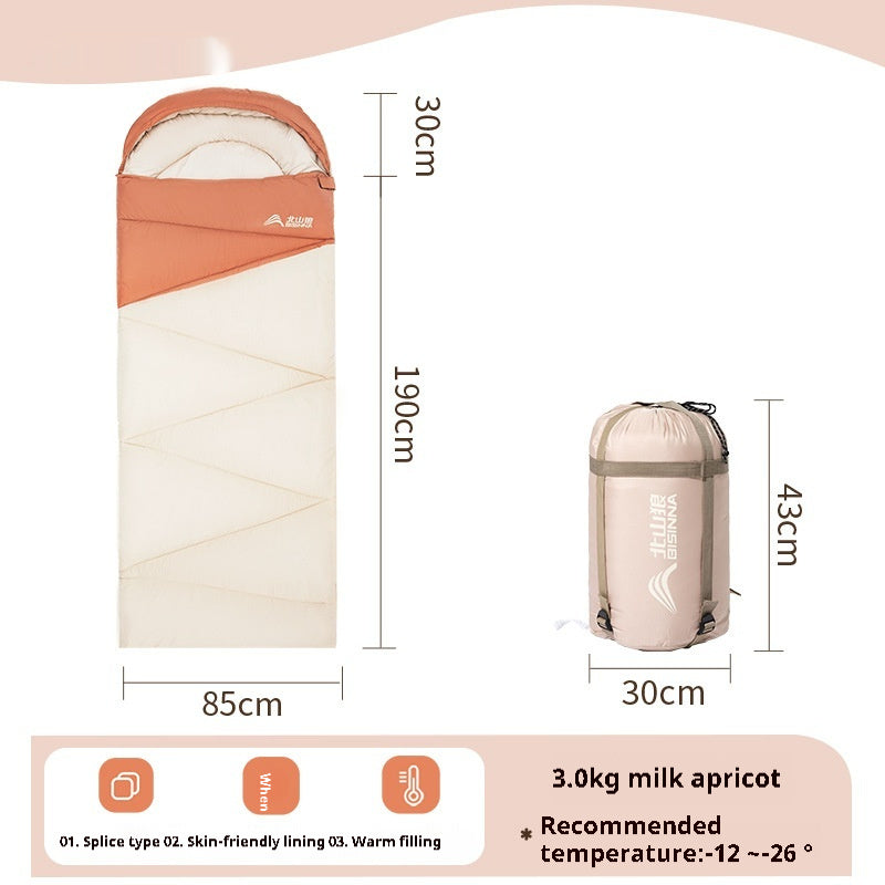Outdoor Cold Protection Warm Sleeping Bag