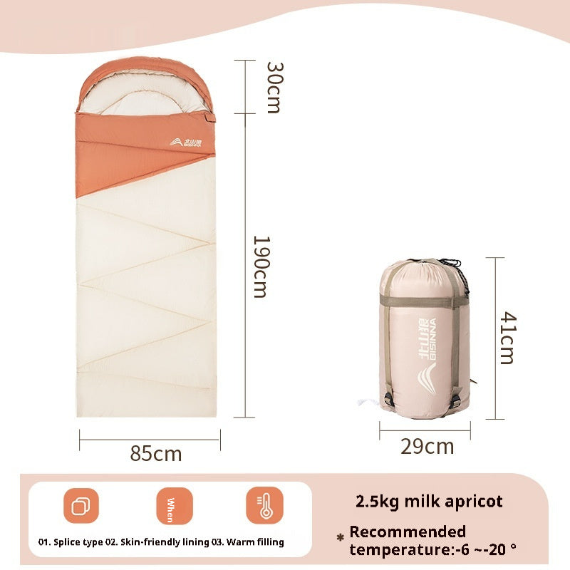 Outdoor Cold Protection Warm Sleeping Bag