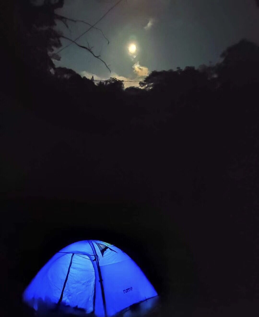 Outdoor Double Aluminum Pole Waterproof Tent
