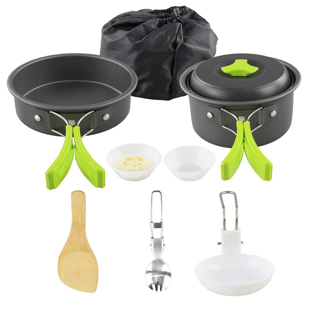 Camping Cookware Kit Outdoor Cooking Set