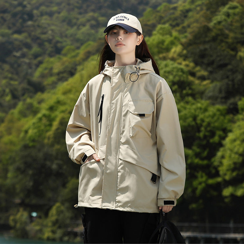 Men's Shell Jacket Cargo Jacket