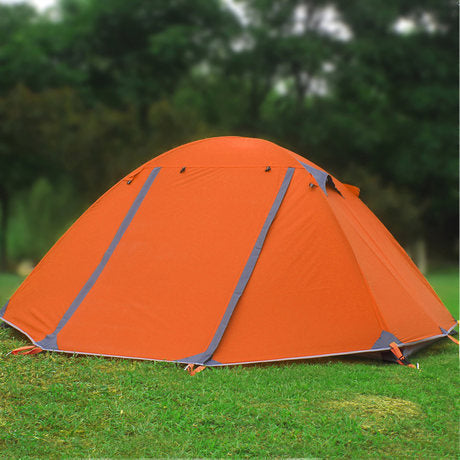 Outdoor Double Aluminum Pole Waterproof Tent