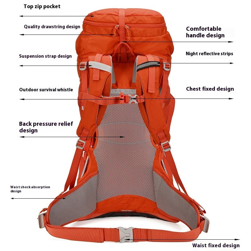 Ultra Light Breathable Hiking Backpack