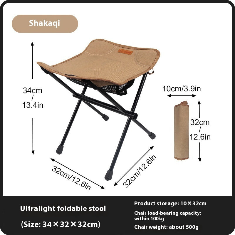 Portable Fishing Stool Folding Chair