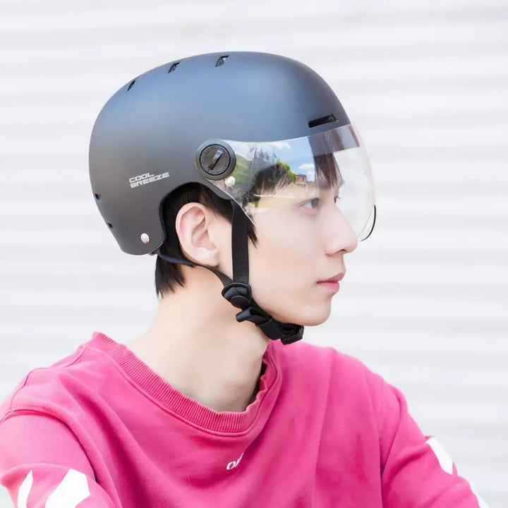 Ride Helmet Commuter Battery Bicycle