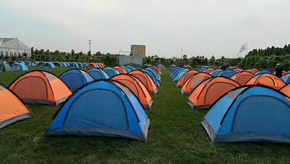 Outdoor Double Aluminum Pole Waterproof Tent